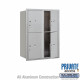 Salsbury 4C Horizontal Mailbox Unit (41") - Double Column - Stand-Alone Parcel Locker - 3 PL5's and 1 PL6