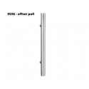  ES3G 1000 Offset Pull Handle, Satin Stainless Steel