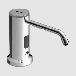 ASI 0338 Auto, Top Fill Soap Dispenser(AC) Bright Stainless - Vanity Mount, 50.7 oz.