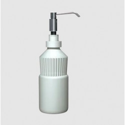 ASI 0336 Manual Soap Dispenser - Foam - Stainless Steel - Vanity Mounted, 34 oz.