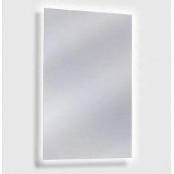 ASI 0640/0641 Frameless Plate Glass Mirror With LED Backlight - Surface Mounted