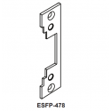 Cal-Royal ESFP-478 Optional faceplate for ES1433 Electric Strike (Hollow Metal Frame)-Aluminum