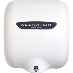 Excel Dryer Inc. XL-W Xlerator Hand Dryer, Color- White Epoxy Painted