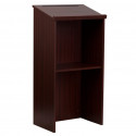 Adiroffice 661-01 Lectern With Adjustable Shelf And Pen/Pencil Tray