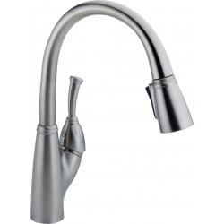 Delta 989-DST Single Handle Pull-Down Kitchen Faucet Allora™