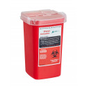 AdirMed 998-01 1 Quart Needle Disposal Sharps Container