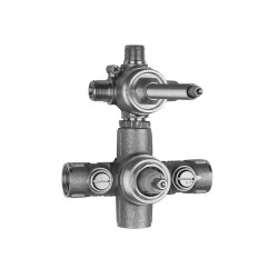 Jaclo J-TH34-687 Thermostatic Valve With Built In 2-Way Diverter/Volume Control With Shared Function And Shutoff