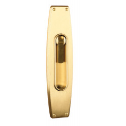 Von Morris 828459 Art Deco Pocket Door Lock