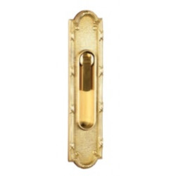 Von Morris 828449 Small Ribbon & Reed Pocket Door Lock