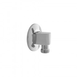 Jaclo 6001 90° Water Supply Elbow With Escutcheon All Brass