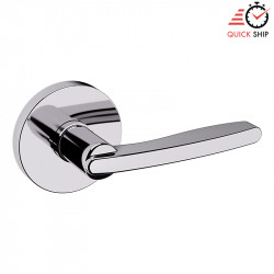 Baldwin Estate 5164 Door Lever w/ 5046 Rose, 2 3/8" Backset