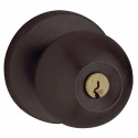 Baldwin 5218.055.ENTR Modern Door Knob w/ Contemporary Rose