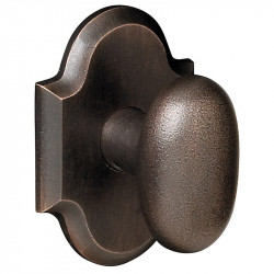 Baldwin 5024 Oval Knob With R030 Arch Rose