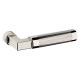 Baldwin L030 Mixed Metal Knurled Lever w/ R017 Rose In M02 Finish