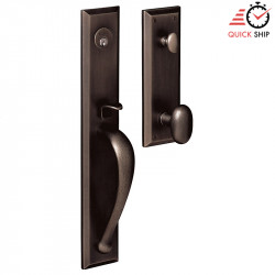 Baldwin 6403 Cody Full Escutcheon Handleset Emergency Egress