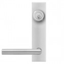 Karcher Design UEL28 Rhodos Tubular Entry Set w/ Escutcheon Plate, Lever/Lever