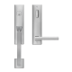 Karcher Design UET45 Lever handle sets "Madeira" Tubular entry set - GRIP/LEVER (entry, 5 1/2" CTC)