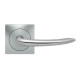 Karcher Design UER19 Lever sets "Jersey" for pre-bored door(2 1/8"),Satin stainless steel
