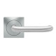 Karcher Design UER27 Lever sets "Crete" for pre-bored door(2 1/8"),Satin stainless steel