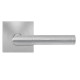 Karcher Design UEPL34 Lever sets "Rio Steel" for pre-bored door(2 1/8")