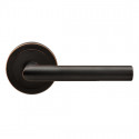  UER28-PAS60 Lever Sets "Rhodos" For Pre-Bored Door(2 1/8"),Oil Rubbed Bronze
