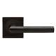 Karcher Design UER28 Lever sets "Rhodos" for pre-bored door(2 1/8"),Oil rubbed bronze
