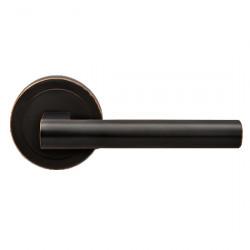 Karcher Design UER45 Lever sets "Madeira" for pre-bored door(2 1/8"),Oil rubbed bronze