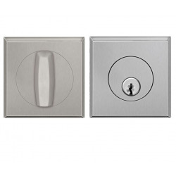 Karcher Design UEDBQ Deadbolt, Dimension 25/8" x 25/8" x 11/2" , standard for door thickness 1 3/4" - 2 9/16"