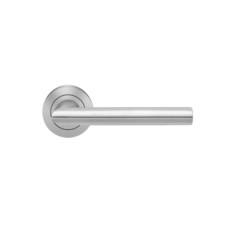 Karcher Design E 'Verona' Lever/Lever Trim For European Mortise Locks (Mamo, Gemo), For Custom Bored Door