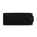 Lockey ED3X1BLACK24 EDGE Style Panic Shield 3X1, Predrilled For PB1100, PB2500 & V40 Series Panic Bars