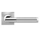 Karcher Design E 'Rio Steel' Lever/Lever Trim for European Mortise locks (MAMO, GEMO), For Custom bored door