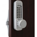 Lockey 160P Keyless Heavy Duty Passage Knob Panic Trim, Zinc-Plated Steel