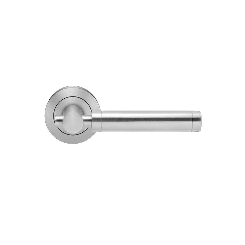 Karcher Design E 'New York' Lever/Lever Trim For European Mortise Locks (Mamo, Gemo), For Custom Bored Door
