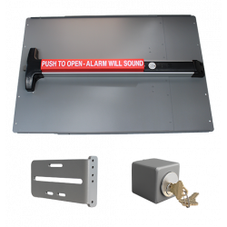 Lockey PS53 Standard Panic Shield Safety Kits, V40 Alarm Bar Included