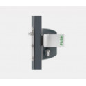 Locinox LPKQU2 Surface Mounted Anti-Panic Gate Lock, Cylinder: VSZ - Keyed to Differ