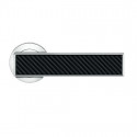 Karcher Design E 'Torino' Lever/Lever Trim For European Mortise Locks (Mamo, Gemo), For Custom Bored Door
