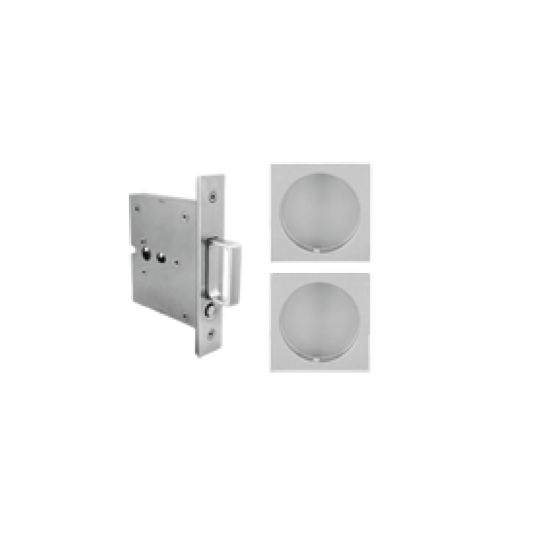 INOX PD5000 Interior Mortise Lockset w/ FH23 Urban Flush Pull