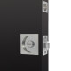 Karcher Design EPDQ4 Pocket Door Set/Flush Handle Set, Privacy Function