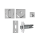 Karcher Design EPDQ4 Pocket Door Set/Flush Handle Set, Privacy Function