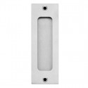Karcher Design EZ1703Q 4 3/4" X 1 1/2" X 1/2" Sliding Door Handles Without Hole, Satin Stainless Steel