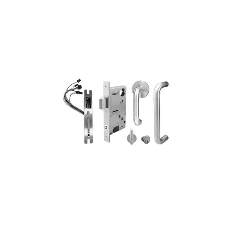 INOX PD97ATL Electrified Mortise Power Transfer, Auto-locking and Surface Pull