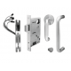 INOX PHIX31108ST PD97PT-ATL Mortise Lock with Surface Pull