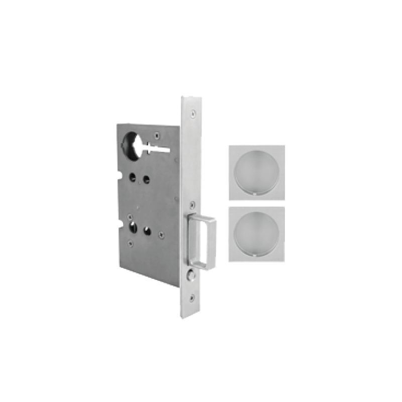INOX PD8000 Interior Mortise Lockset w/ FH23CF Urban Concealed Fixing Flush Pull & TT06 Thumbturn