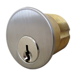 INOX CM Mortise Cylinders Schlage C Keyway, 6 Pin with Clover L Cam