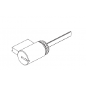 Unison-Inox CYSC10-19G American Knob Cylinder Schlage C Keyway, 6 Pin, 2 Keys, 40mm Tailpiece