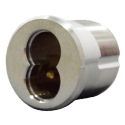 INOX CMB Mortise Cylinder Housing, Less Core
