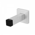INOX DSIX14 Door Stop, Wall Mounted, Also Can Be Used as Coat Hook, Screws Included