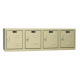 Hallowell U1482-4WM Premium Locker