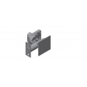 Unison-Inox LD320B6 CGY Deadbolt With 2 3/8" Square Escutcheon