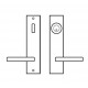 Karcher Design UEL18 Lever Handle Sets "Rhodos Xl" Tubular Entry Set - Lever/Lever (Entry, 5 1/2" Ctc)